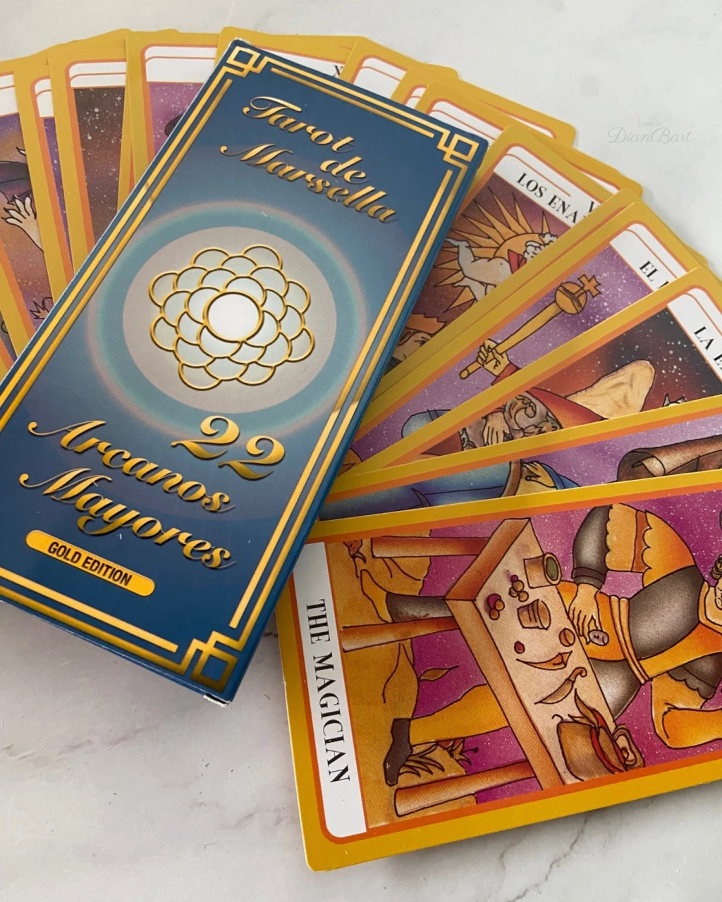 Tarot de Marsella 22 Arcanos Mayores Grupo Utopia Importador Mayorista